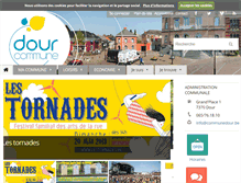 Tablet Screenshot of communedour.be